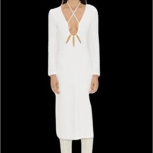 Third form riptide long sleeve cut out dress small